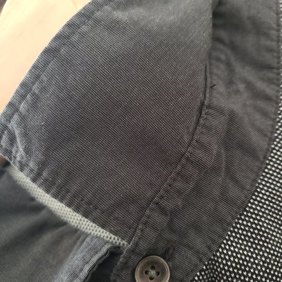 CALVIN KLEIN Polo Shirt Black Grey Collared Cotton Golf Shirt Top Tee Sh… - Picture 5 of 6